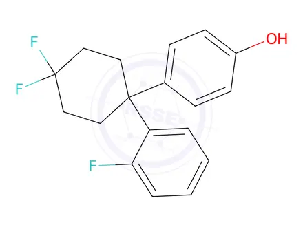 Chemical structure of AC 186