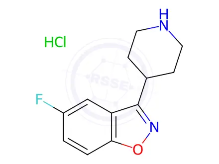 Chemical structure of Iloperidone Impurity 22 HCl