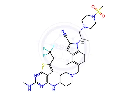 Chemical structure of Ziftomenib Impurity 2