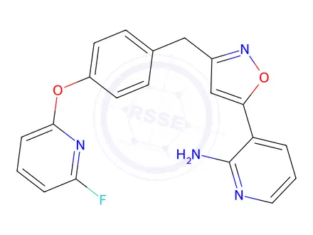 Chemical structure of APX2039