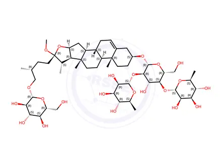 Chemical structure of Methylprotodioscin