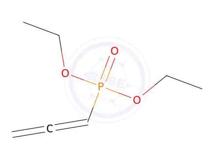 Chemical structure of diethyl propa-1,2-dien-1-ylphosphonate