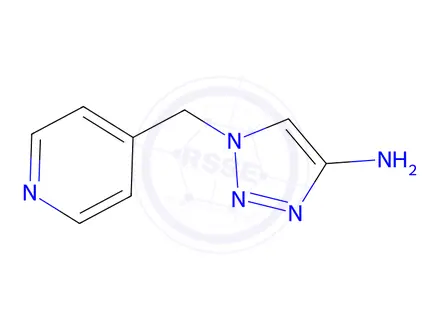 Chemical structure of 1-(Pyridin-4-ylmethyl)-1h-1,2,3-triazol-4-amine