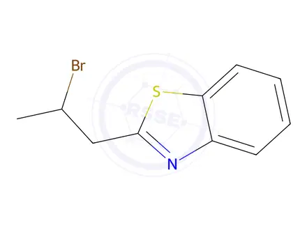 Chemical structure of 2-(2-Bromopropyl)benzo[d]thiazole