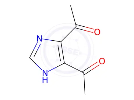 Chemical structure of Ethanone, 1,1-(1H-imidazole-4,5-diyl)bis-(9CI)