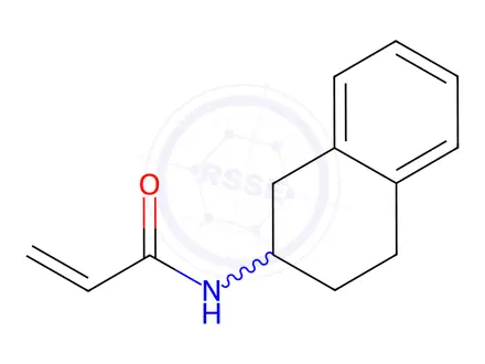 Chemical structure of N-(1,2,3,4-Tetrahydronaphthalen-2-yl)acrylamide