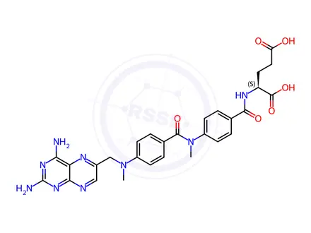Chemical structure of Methotrexate EP Impurity G