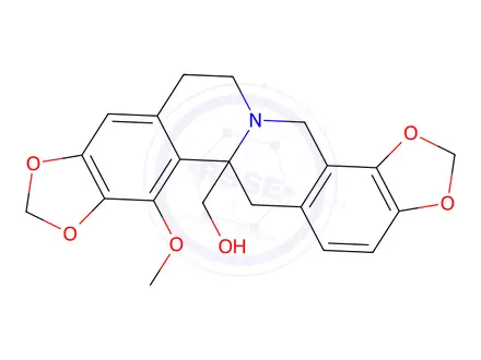 Chemical structure of zijinlongine