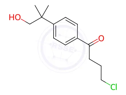 Chemical structure of Fexofenadine Impurity 66