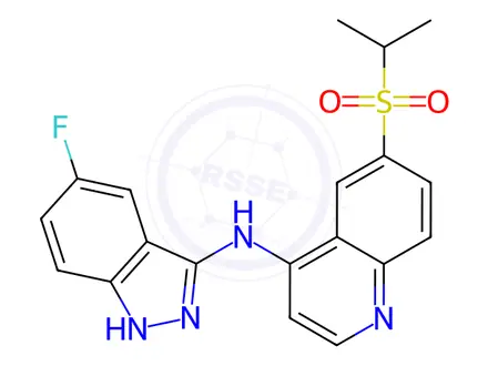 Chemical structure of GSK-583 Impurity 2