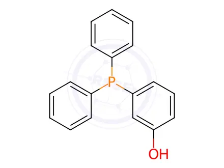 Chemical structure of Phenol, 3-(diphenylphosphino)-
