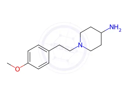 Chemical structure of 4-AMINO-1-(4-METHOXYPHENETHYL)PIPERIDINE DIHYDROCHLORIDE