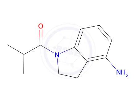 Chemical structure of 1-(4-Aminoindolin-1-yl)-2-methylpropan-1-one
