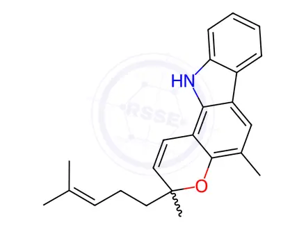 Chemical structure of Mahanimbine