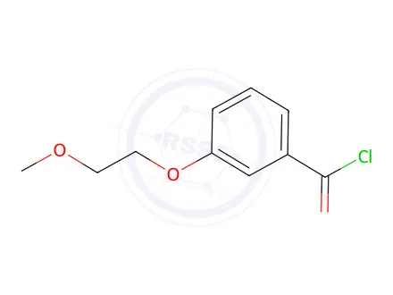 Chemical structure of Benzoyl chloride, 3-(2-methoxyethoxy)-(9CI)