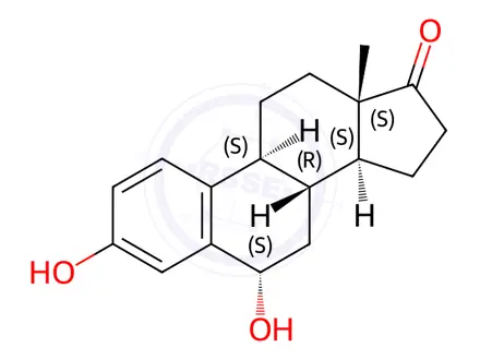 Chemical structure of 6α-Hydroxy Estrone