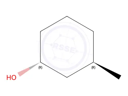 Chemical structure of (1R,3R)-3-methylcyclohexan-1-ol