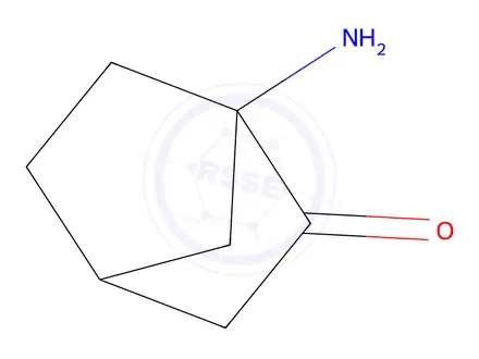 Chemical structure of 1-Aminobicyclo[2.2.1]heptan-2-one