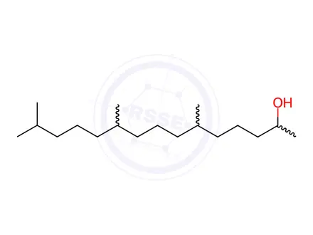 Chemical structure of 6,10,14-Trimethylpentadecan-2-Ol