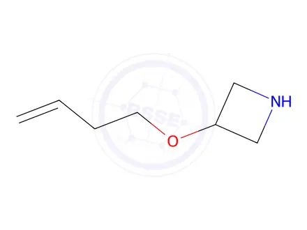 Chemical structure of 3-(But-3-en-1-yloxy)azetidine