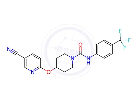 Chemical structure of PF 3845 Impurity 90
