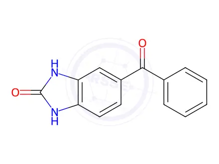 Chemical structure of 5-Benzoyl-1,3-dihydro-2H-benzimidazol-2-one