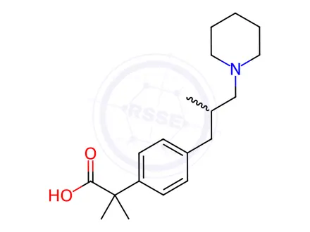 Chemical structure of Fenpropidin carboxylic acid