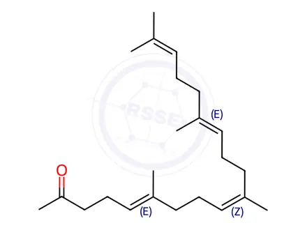 Chemical structure of Teprenone Impurity 81