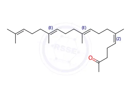 Chemical structure of Teprenone Impurity 1