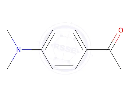 Chemical structure of Ethanone, 1-[4-(dimethylamino)phenyl]-