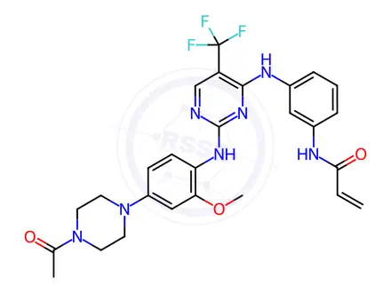 Chemical structure of Rociletinib