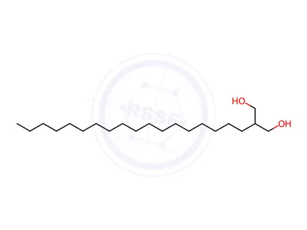 Chemical structure of 2-Octadecyl-1,3-propanediol