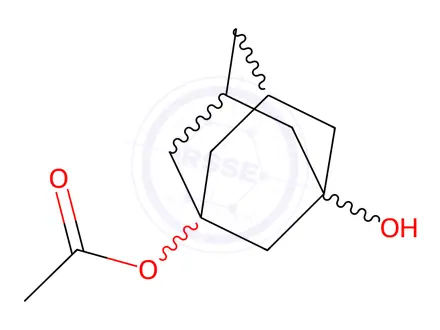 Chemical structure of Adamantane-1,3-diol Monoacetate