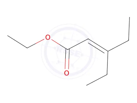 Chemical structure of ethyl 3-ethylpent-2-enoate