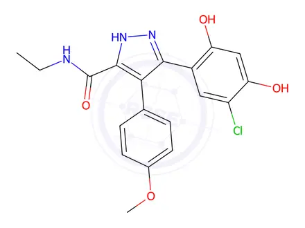 Chemical structure of VER-49009