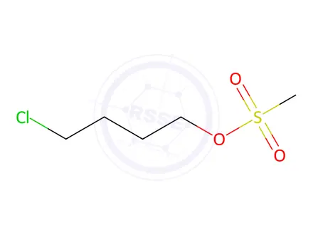 Chemical structure of 4-chlorobutyl methane sulfonate