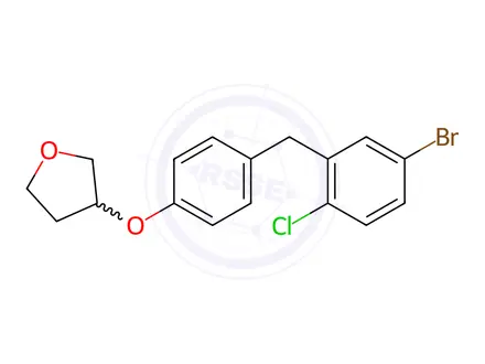 Chemical structure of Empagliflozin Impurity 680