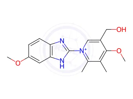 Chemical structure of Omeprazole Impurity 163