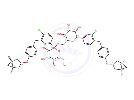 Chemical structure of Janagliflozin impurity 7