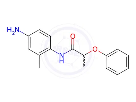 Chemical structure of N-(4-Amino-2-methylphenyl)-2-phenoxypropanamide
