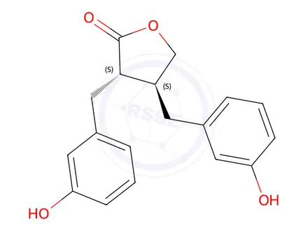 Chemical structure of Enterolactone