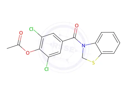 Chemical structure of Dotinurad Impurity 204