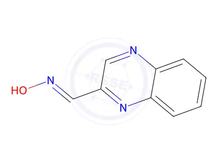 Chemical structure of Quinoxaline-2-carbaldehyde oxime