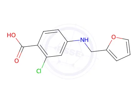 Chemical structure of Furosemide Impurity 12