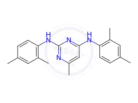 Chemical structure of Dapivirine Impurity 205