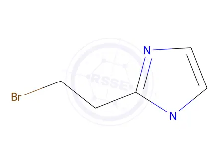 Chemical structure of 2-(2-Bromoethyl)-1-methyl-1h-imidazole