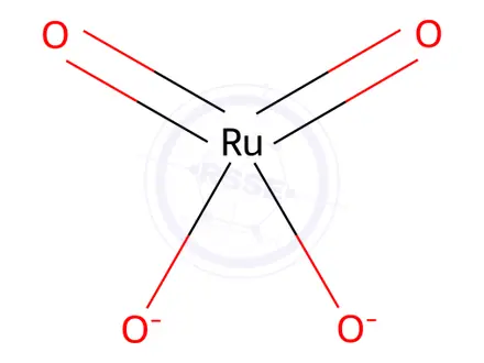 Chemical structure of POTASSIUM RUTHENATE