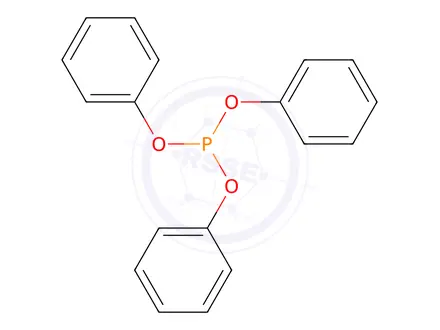 Chemical structure of Triphenyl Phosphite