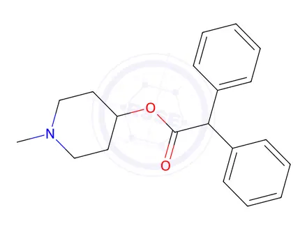 Chemical structure of Desiodomethyl 4-DAMP
