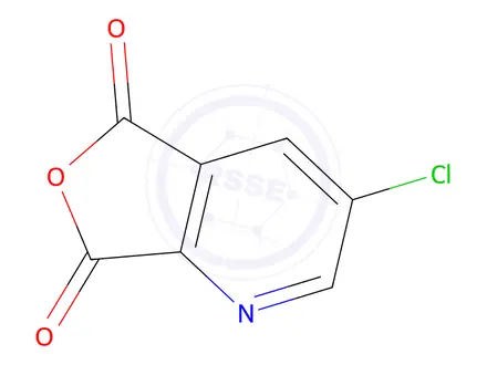 Chemical structure of 3-Chlorofuro[3,4-b]pyridine-5,7-dione